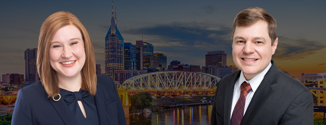Nashville Tennessee Skyline and Attorney Photo