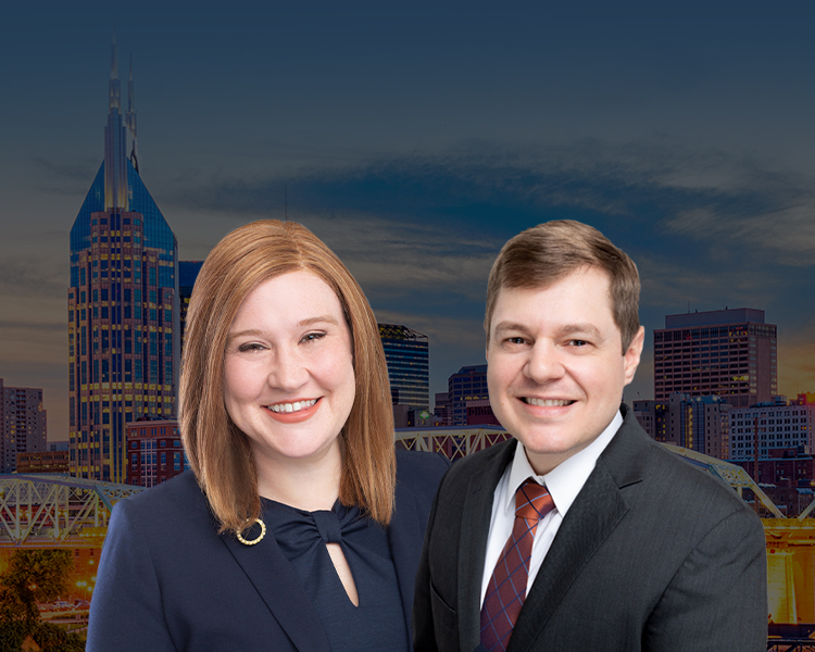 Nashville Tennessee Skyline and Attorney Photo